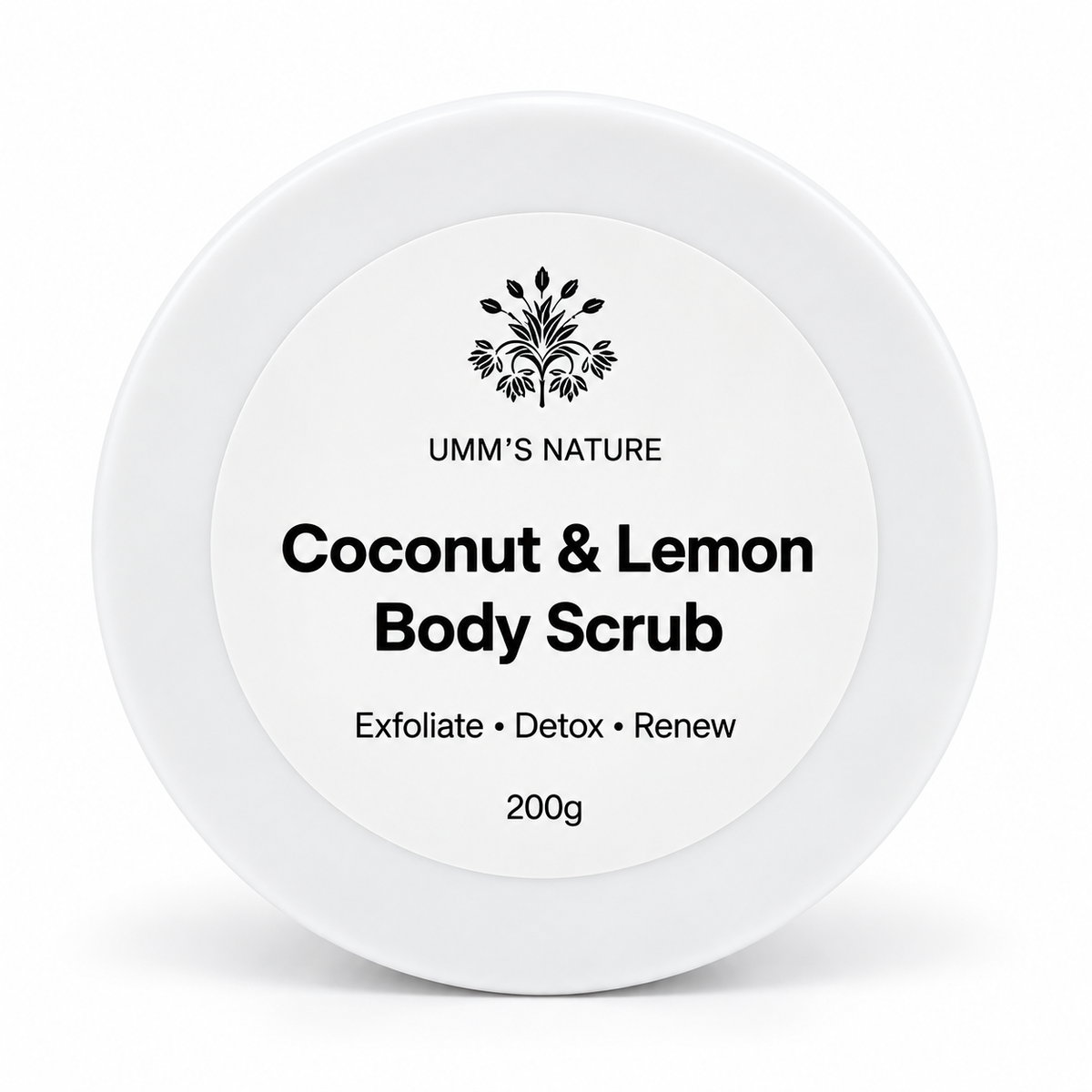 Coconut Lemon Body Scrub