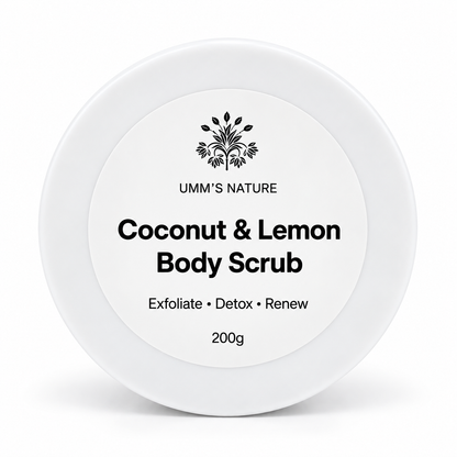 Coconut Lemon Body Scrub
